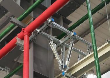 丰台该抗震支架的整体式支吊架结构协调性好
